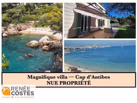 vente en nue propriété - h73 ans - antibes (06600)