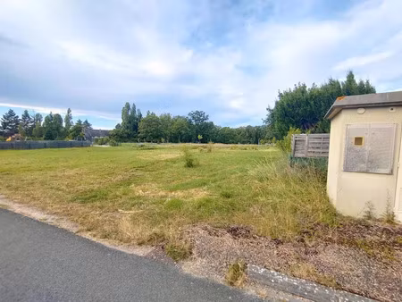 vente terrain à batir 882 m² à chaumont-sur-loire (41150)  39 500 €