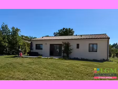técou  maison récente de 95 m² sur un terrain de 2300 m²