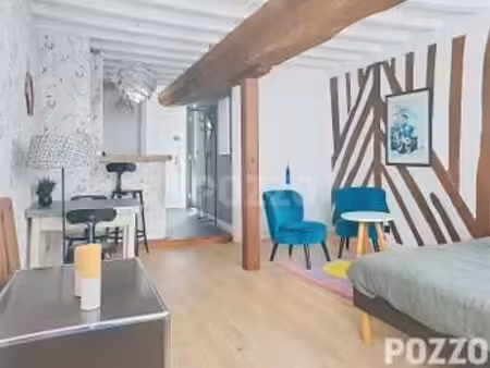 location appartement t1 meublé à honfleur (14600) : à louer t1 meublé / 29m² honfleur