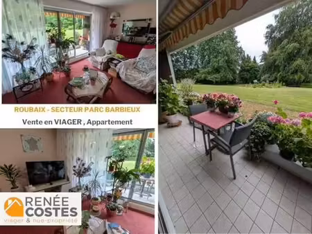 viager occupé - f83-h79 ans - roubaix (59100)