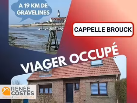 viager occupé - f73-h83 ans - cappelle brouck (59630)