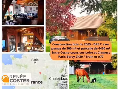 vente en nue propriété - h76 ans - clamecy (58500)