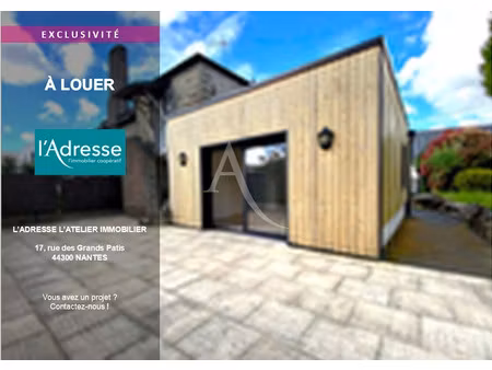 location maison 4 pièces 88.9 m² à nantes (44000)  1 324 €
