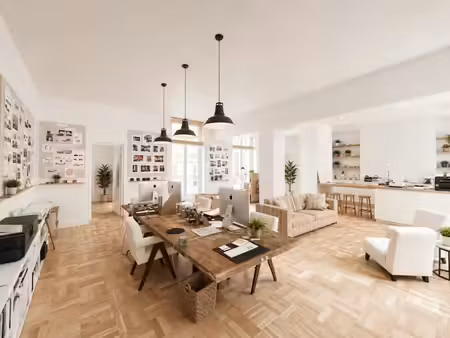 location locaux professionnels 95 m² à paris 3ème (75003)  5 454 €