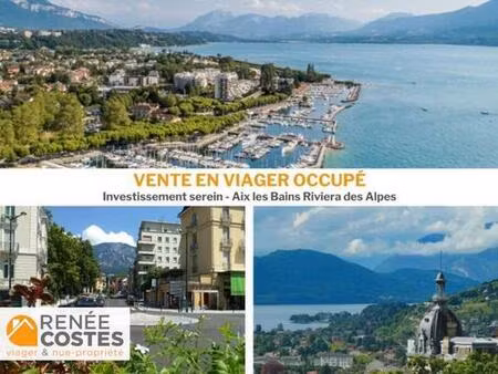 viager occupé - h75 ans - aix les bains (73100)