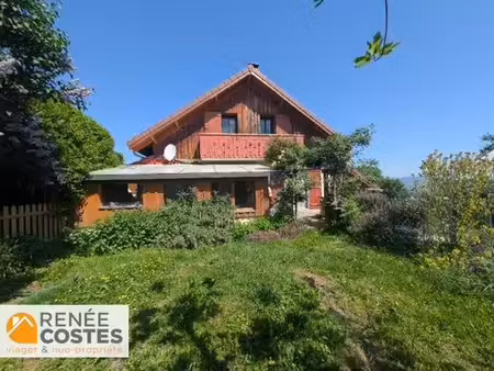 vente en nue propriété - f66 ans - etaux (74800)