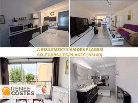 vente à terme occupée sur 60 mois - six fours les plages (83140)