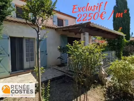 vente en nue propriété - f81-h78 ans - le beausset (83330)
