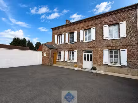vente maison 5 pièces 121 m² à moyenneville (80870)  272 000 €