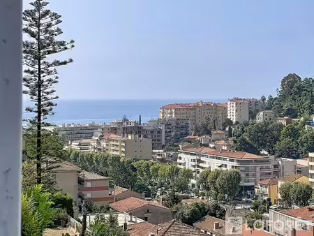 dernier étage menton 3 pièce(s) 73m2 - vue mer