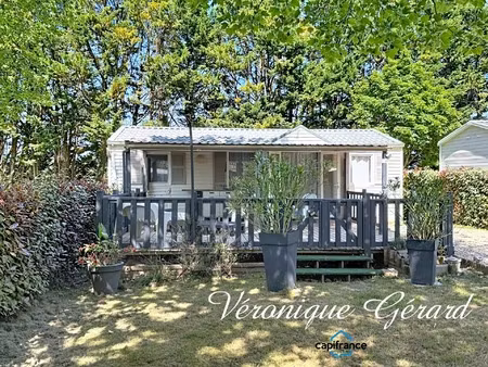 mobil-home 29 m² de 2009 sur une parcelle de 234m² à vendre séparément en prl