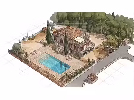 propriété de caractère au fort potentiel à mougins