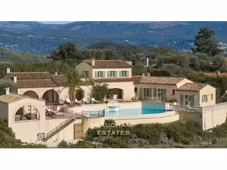 villa provençale avec vue panoramique sur les collines - pégomas