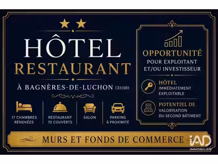 hôtel à bagnères-de-luchon (31110)