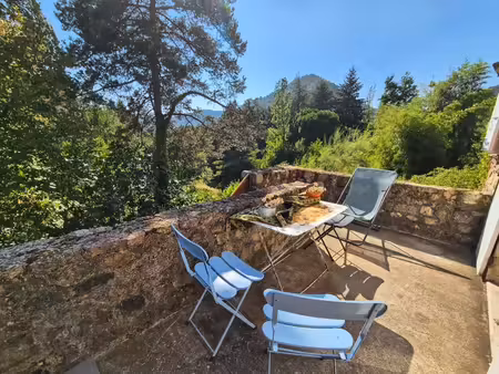 dunière-sur-eyrieux – authentique propriété en pierre au cœur d'un écrin de nature