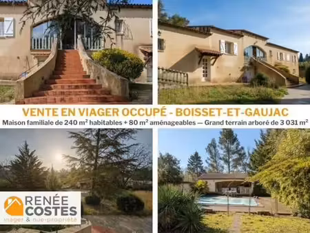 viager occupé - f79 ans - ales (30100)