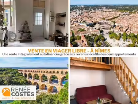 viager libre - f79 ans - nimes (30900)