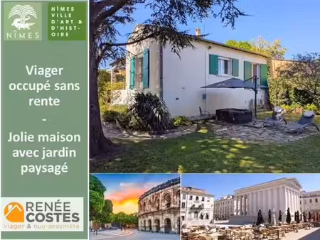 vente en nue propriété - f76-h77 ans - nimes (30000)