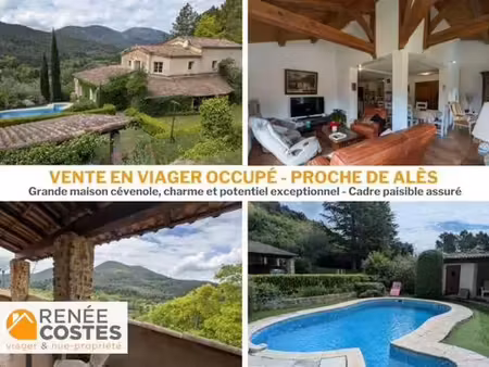 viager occupé - h80 ans - ales (30100)