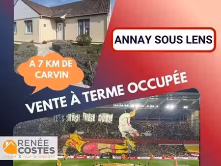 vente à terme occupée sur 84 mois - annay (62880)
