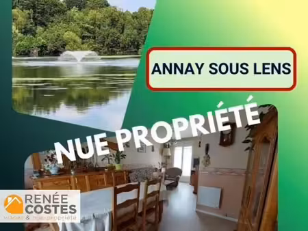 vente en nue propriété - h74 ans - annay (62880)
