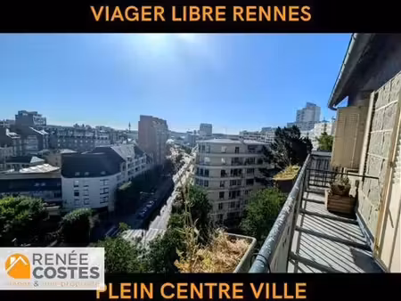 viager libre - h70 ans - rennes (35000)