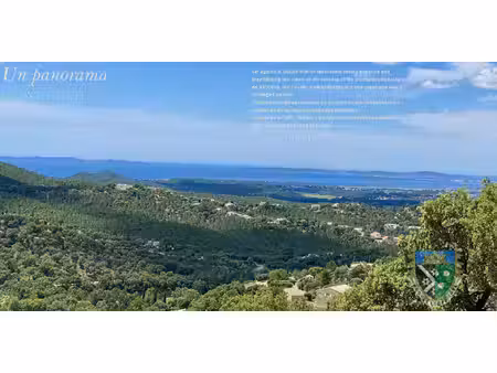 terrain a construire de 1709 m2 au superbe panorama
