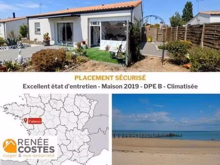 vente en nue propriété - f73 ans - falleron (85670)