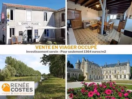 vente en nue propriété - h70 ans - fontenay le comte (85200)