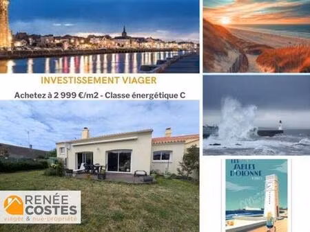 viager occupé - h83 ans - les sables d olonne (85100)