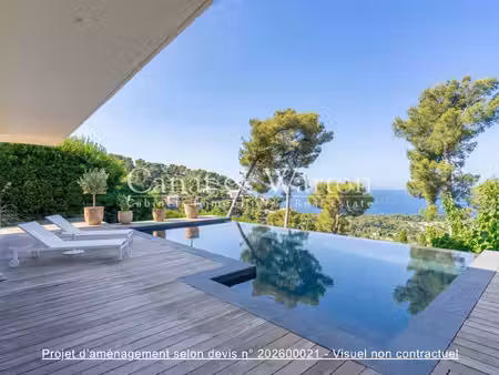carqueiranne - vue mer - villa d'architecte