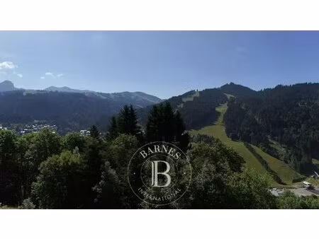 terrain constructibles - les gets - 3212m² dont 781 constructibles - vue panoramique