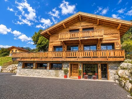 chalet d'exception – vue panoramique sur le mont-blanc – prestations haut de gamme