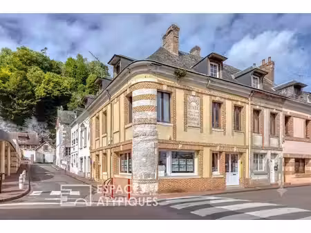 immeuble loué composé d'un local commercial et appartement