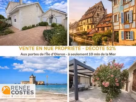 vente en nue propriété - f73 ans - bourcefranc le chapus (17560)