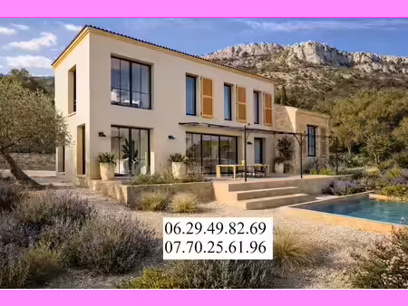 vente maison neuve 5 pièces 120 m² à gemenos (13420)  749 000 €
