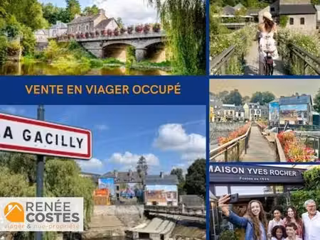 viager occupé - f82-h81 ans - la gacilly (56200)