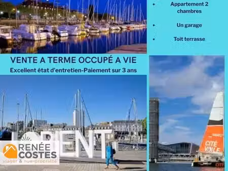 vente à terme occupée sur 36 mois - lorient (56100)