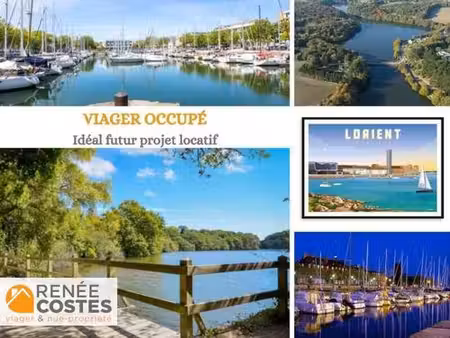 viager occupé - f82 ans - lorient (56100)