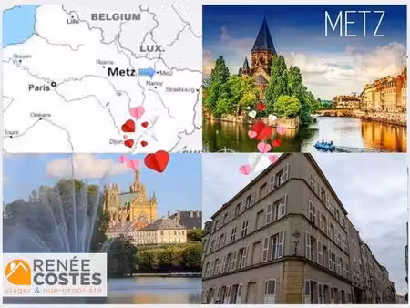 vente en nue propriété - h73 ans - metz (57000)