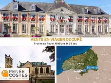 viager occupé - f78-h85 ans - darnetal (76160)