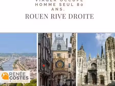 viager occupé - h79 ans - rouen (76000)