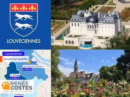 viager occupé - f70-h79 ans - louveciennes (78430)