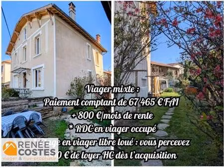 viager occupé - f79 ans - romans sur isere (26100)