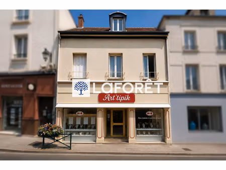 immeuble centre-ville provins avec local commercial et appartement