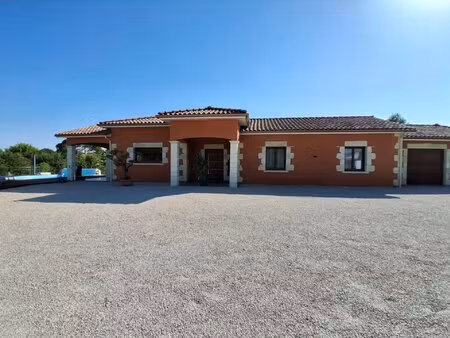 belle maison contemporaine avec jardin et garage