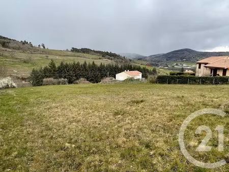 vente terrain 2894 m² à boulieu-lès-annonay (07100)  90 000 €