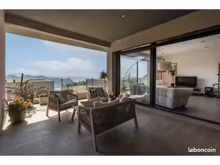 t4 108 m² vue mer exceptionnelle + terrasse 56 m² + garage – barbaggio