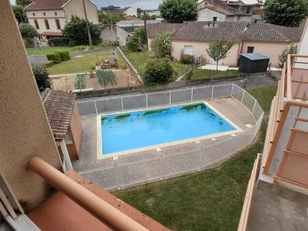 albi rare appartement t3 standing avec box + place parking et piscine